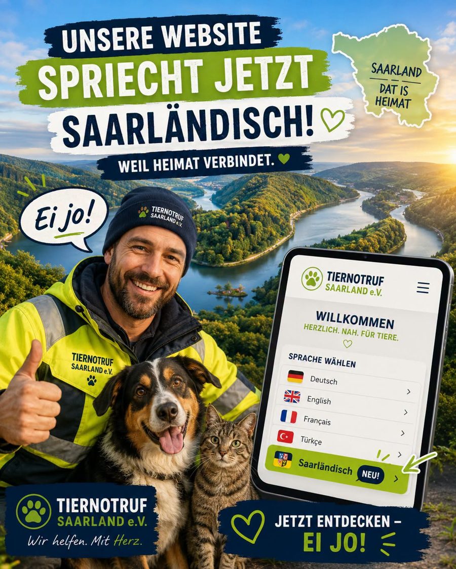 Website spricht jetzt Saarländisch Grafik