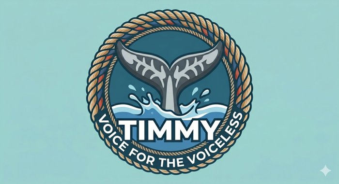 Timmy Voice for the Voiceless Wappen-Logo