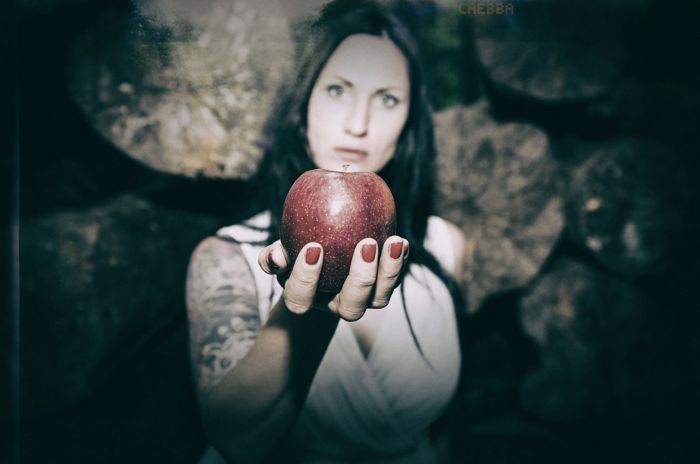 Konzeptmotiv Der Apfel